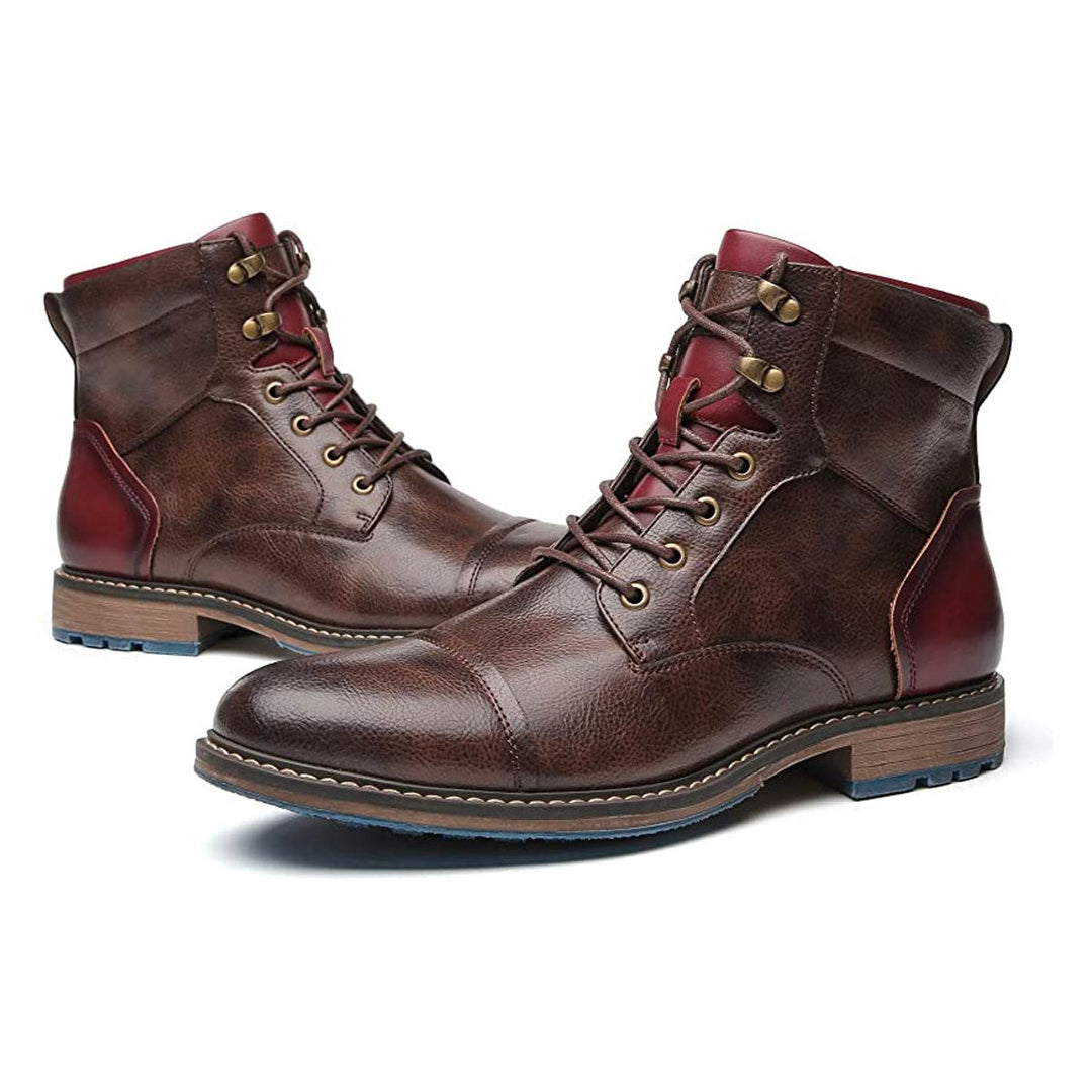 Aaron | Handgefertigte Premium-Leder-Oxford-Stiefel