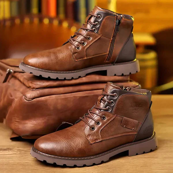 Jethro | Schnürstiefel aus premium Leder